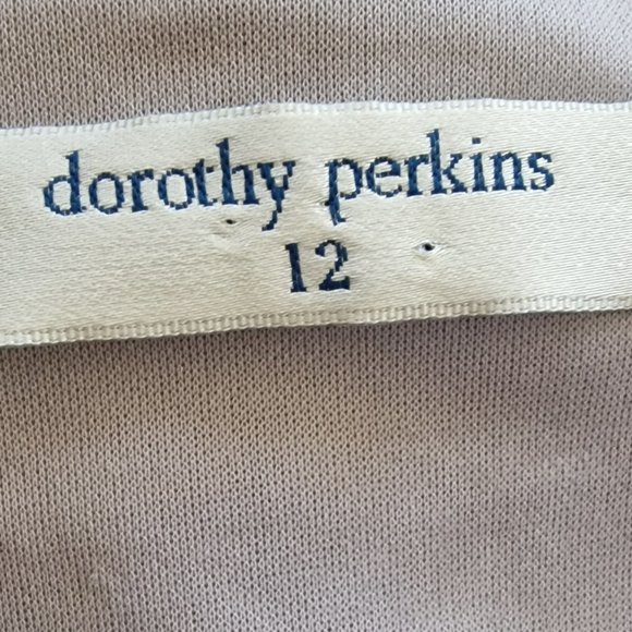 Vintage Y2k Dorothy Perkins Purple Silver Crochet Knit Slip Dress Size 12 Barbie - Picture 2 of 9